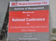 National conference on "Value Based Management" 2014